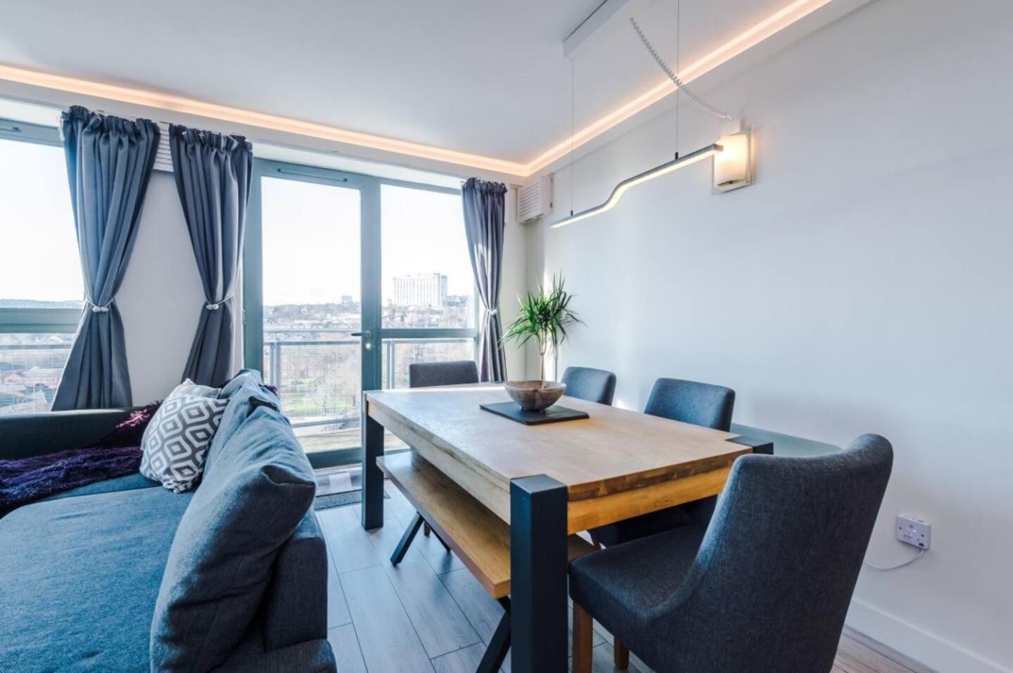 High-Spec Penthouse Central Free Parking Space Sheffield Zewnętrze zdjęcie