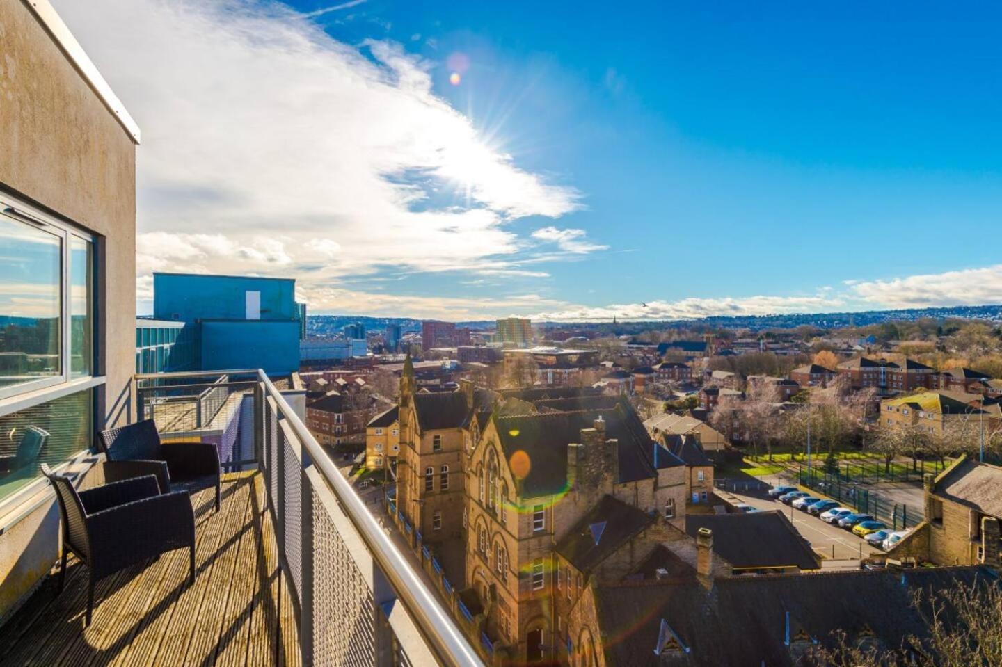 High-Spec Penthouse Central Free Parking Space Sheffield Zewnętrze zdjęcie