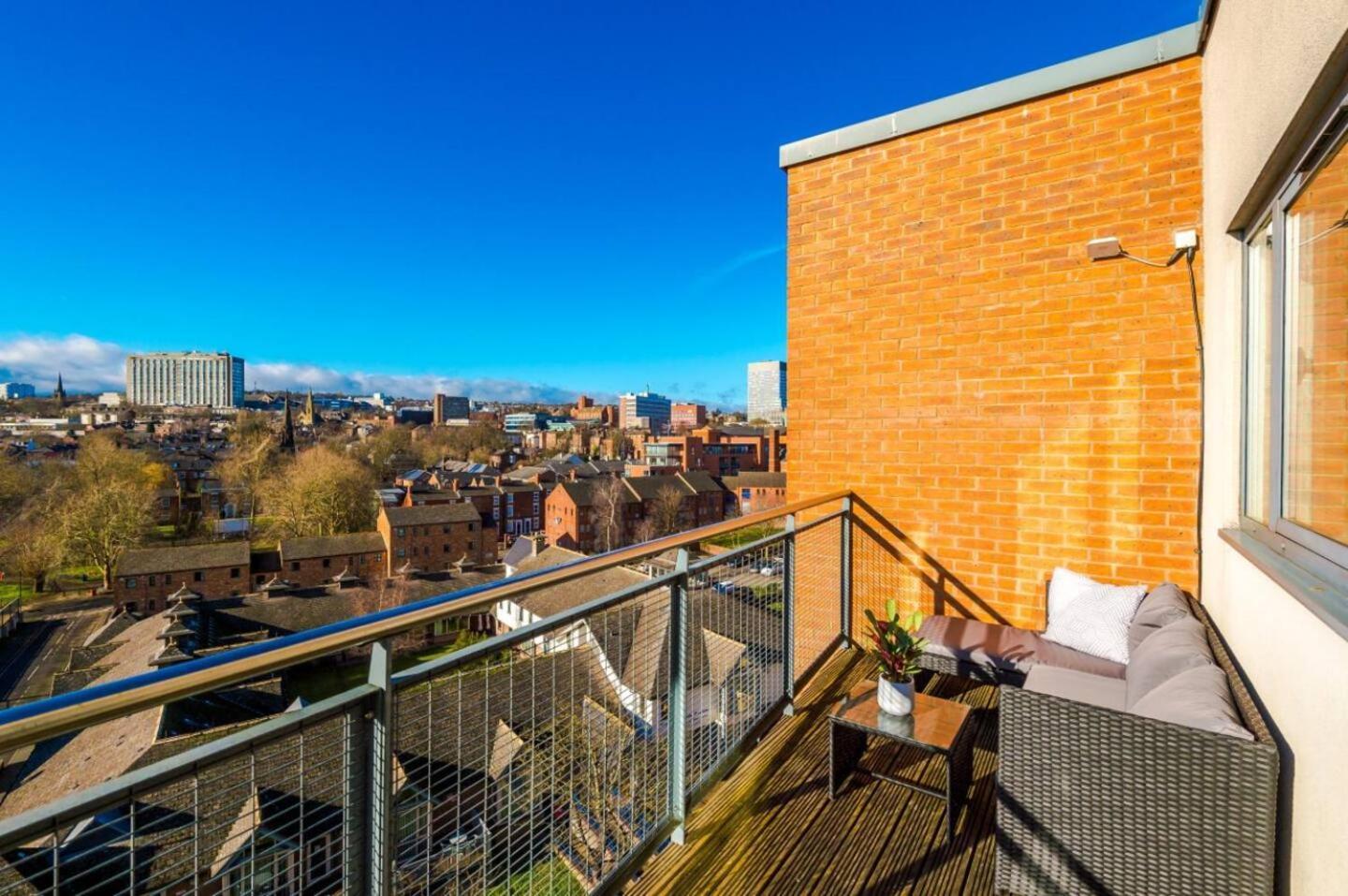 High-Spec Penthouse Central Free Parking Space Sheffield Zewnętrze zdjęcie