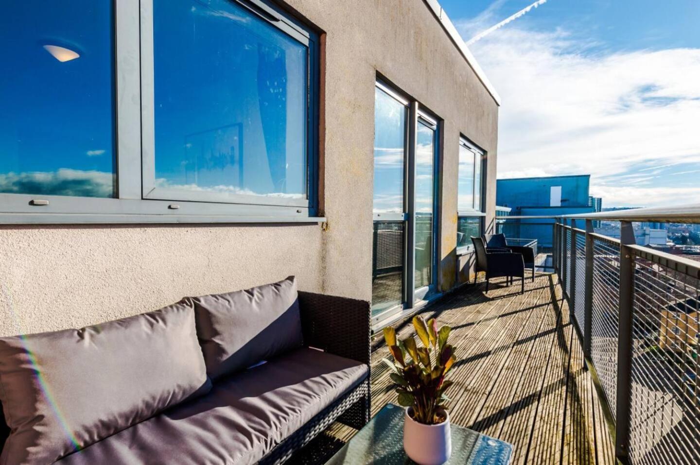 High-Spec Penthouse Central Free Parking Space Sheffield Zewnętrze zdjęcie